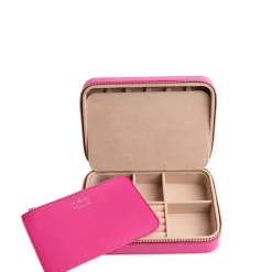 Clearance Hollis Jewelry Organizer BlushNudeLeopardHot PinkMetallic BlushPixie Pink