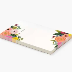 Hot RIFLE PAPER CO. Juliet Rose Blank Notepad