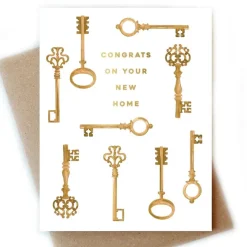 Fashion Abigail Jayne Design Keys New Home Card