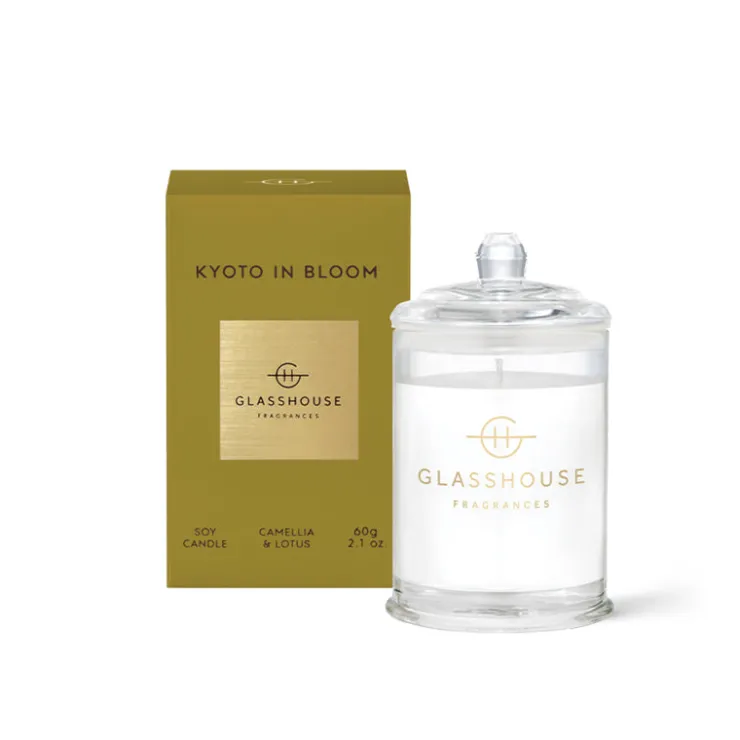 Hot GLASSHOUSE FRAGRANCES Kyoto in Bloom Candle