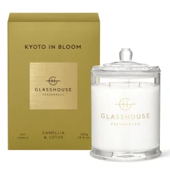 Hot GLASSHOUSE FRAGRANCES Kyoto in Bloom Candle