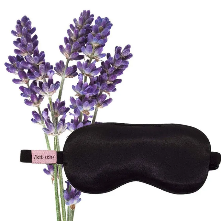 Online KITSCH Lavender Weighted Eye Mask