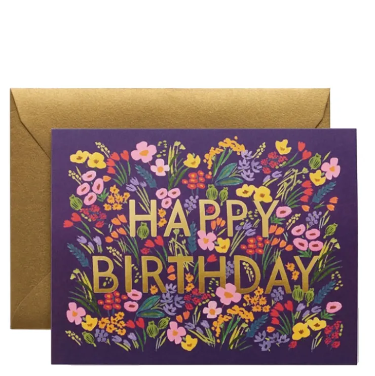 Sale RIFLE PAPER CO. Lea Birthday Card