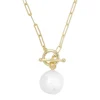 Outlet Melinda Maria Life's A Ball Pearl Pendant Necklace