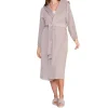 Clearance Barefoot Dreams LuxeChic Hooded Robe CarbonDeep Taupe
