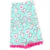 Fashion 8 Oak Lane Mahjong Stripe Kitchen Towel Set