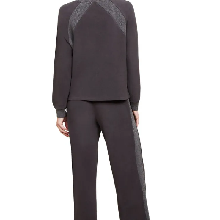 New Barefoot Dreams Malibu Collection Brushed Fleece Sweater