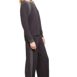 New Barefoot Dreams Malibu Collection Brushed Fleece Sweater