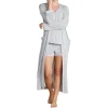 Fashion Barefoot Dreams Malibu Collection® Soft Jersey Piped Robe