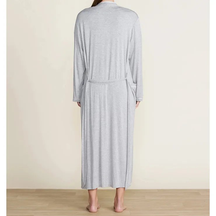 Fashion Barefoot Dreams Malibu Collection® Soft Jersey Piped Robe