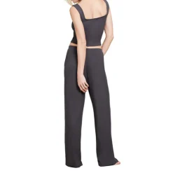 Fashion Barefoot Dreams Malibu Collection® Ultra Soft Rib Patch Pocket Pant WillowCarbon