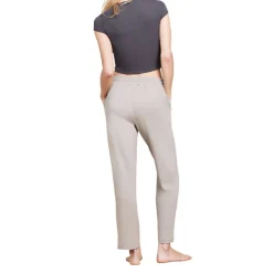 Discount Barefoot Dreams Malibu Collection® Ultra Soft Rib Crop Tee WillowCarbon