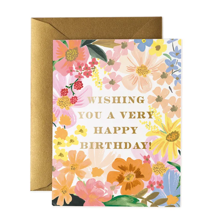 Clearance RIFLE PAPER CO. Marguerite Birthday Card