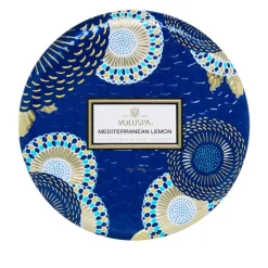 Hot Voluspa Mediterranean Lemon Tin Candle