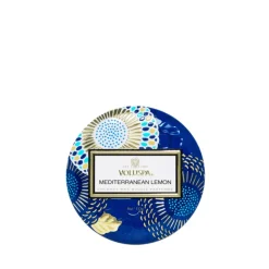 Hot Voluspa Mediterranean Lemon Tin Candle