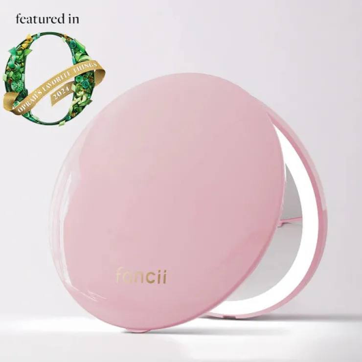 Hot Fancii Mini Taylor Pocket Compact Mirror Petal PinkDesert Sands