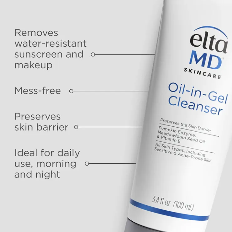 New Elta MD Oil-In-Gel Cleanser