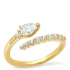 New Tai Rittichai Pave CZ Open Ring