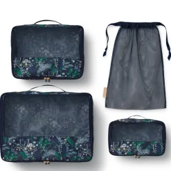 New RIFLE PAPER CO. Peacock Packing Cube Set