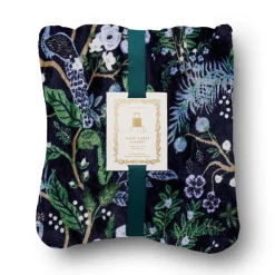 Hot RIFLE PAPER CO. Peacock Travel Blanket