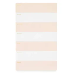 Sale Sugar Paper Pink Striped Weekly Pad