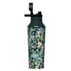 Hot Corkcicle Rifle Paper Co. Sport Canteen - Peacock