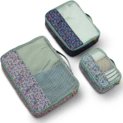 New RIFLE PAPER CO. Rosa Packing Cube Set