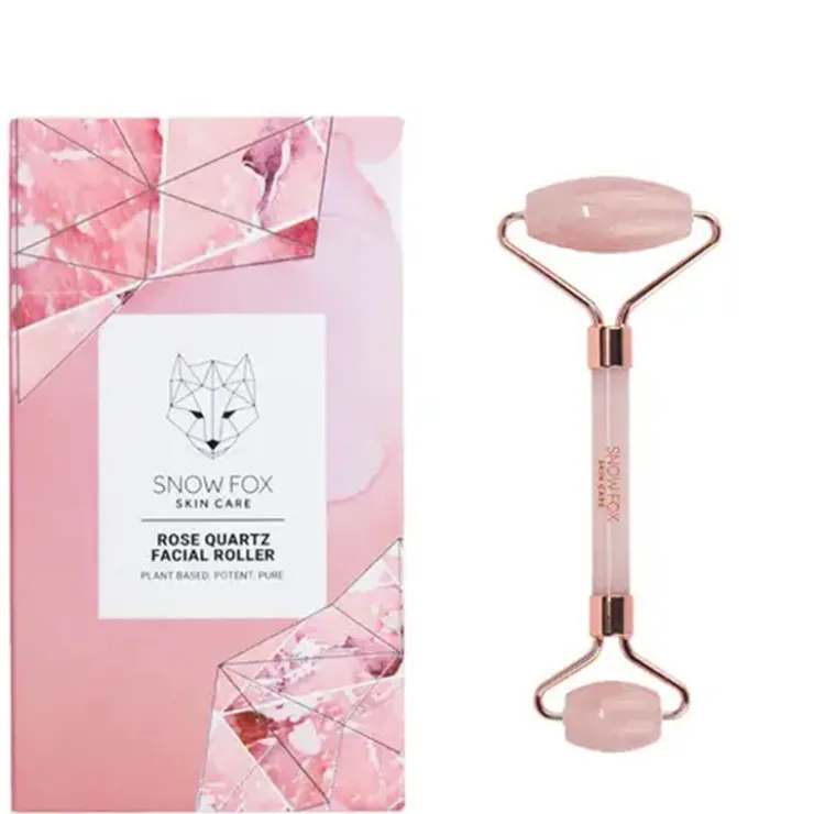 Fashion SNOW FOX SKINCARE Rose Quartz Facial Roller