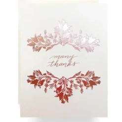 Outlet Antiquaria Rosegold Many Thanks Card
