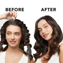 Hot KITSCH Satin Heatless Curling Set Sunset Tie DyeCharcoal