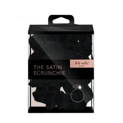 Outlet KITSCH Satin Sleep Scrunchie BlushBlackLeopardCameoAssorted