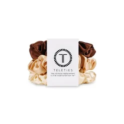 New TELETIES Scrunchie 3 Pack - For the Love of Nudes