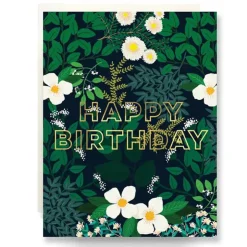 Hot Antiquaria Secret Garden Birthday Card