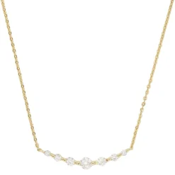 Clearance Melinda Maria She's an Icon Multi Stone Pendant Necklace