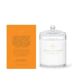 Fashion GLASSHOUSE FRAGRANCES St. Barts Bronze Candle