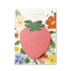 New RIFLE PAPER CO. Strawberry Sticky Notes