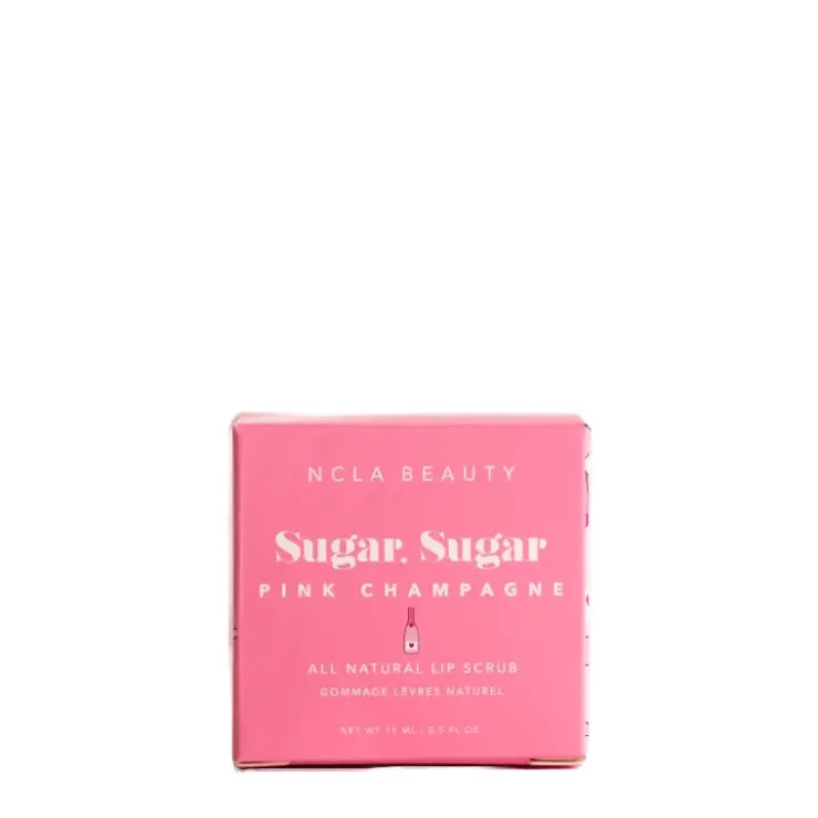 Fashion NCLA Beauty Sugar, Sugar Lip Scrub GrapefruitPink ChampagneWatermelonBirthday CakePeachGummy BearPineappleBlack Cherry