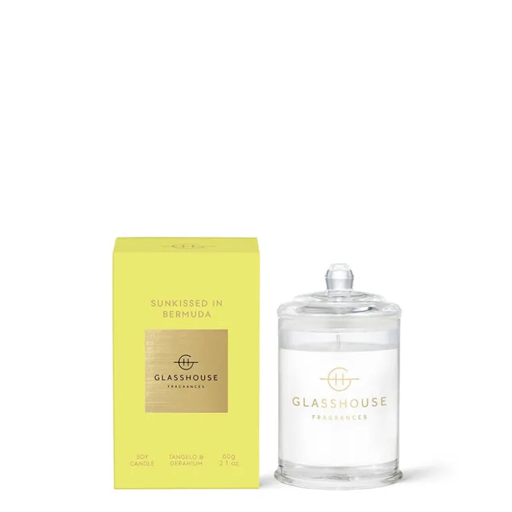 Fashion GLASSHOUSE FRAGRANCES Sunkissed in Bermuda Candle
