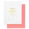 Sale Sugar Paper Throw Some Sprinkles On It Card