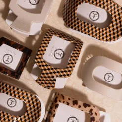 Sale TELETIES Toasted Flat Round Clip