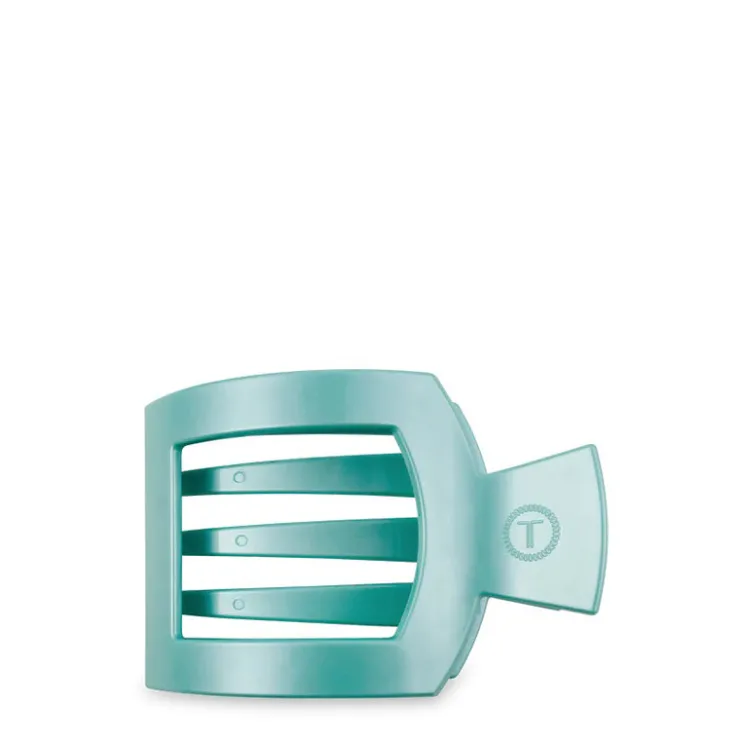 Online TELETIES Totally Turquoise Flat Square Clip
