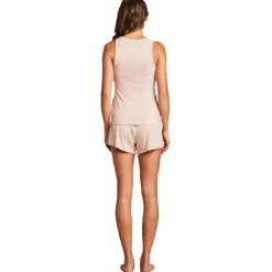 Outlet Barefoot Dreams Ultra Soft Rib Short And Tank Set