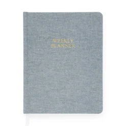 Outlet Sugar Paper Undated Weekly Planner ChambrayPale Pink