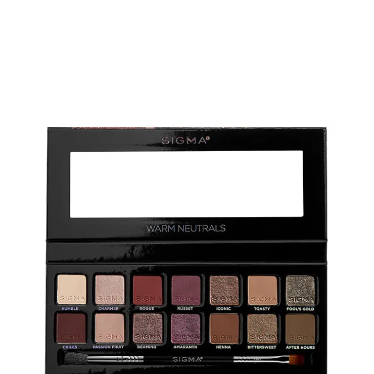 Sale Sigma Beauty Warm Neutrals Eyeshadow Palette - Large
