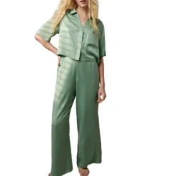 Clearance Lunya Washable Silk High Rise Pant Set - Limited Edition Whist Jade