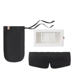Outlet Lunya Washable Silk Sleep Mask Otium TanBlack