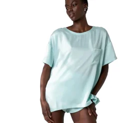 Discount Lunya Washable Silk Tee Set - Limited Edition Infinity Blue