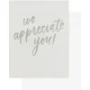 Sale Sugar Paper We Appreciate You Card