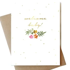 Sale Abigail Jayne Design Welcome Baby Card