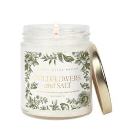Discount SWEET WATER DECOR Wildflowers and Salt Candle - 9oz